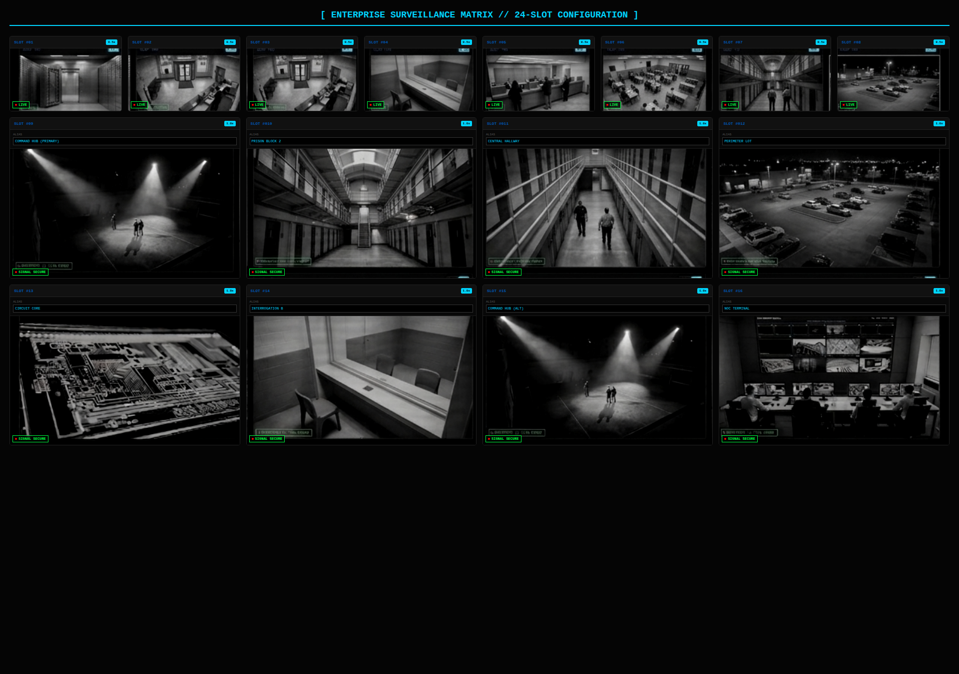 ZCOM CCTV Matrix Interface