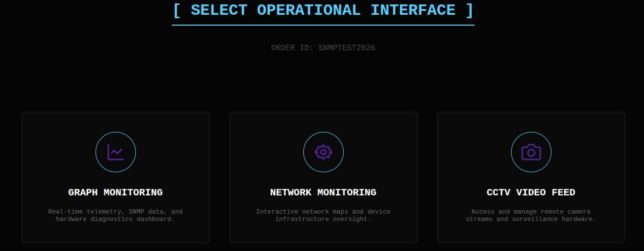 ZCOM Network Monitoring Interface